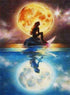 Mermaid & Full Moon Diamond Painting